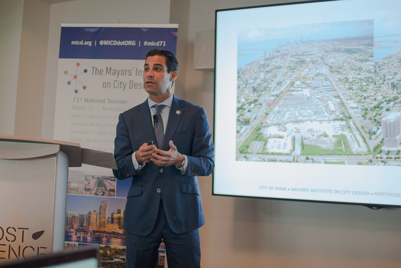 Miami Mayor Francis Suarez Welcomes the Mayors' Institute on City Design for its 71st National ...